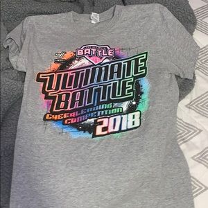 Cheer competition t shirt